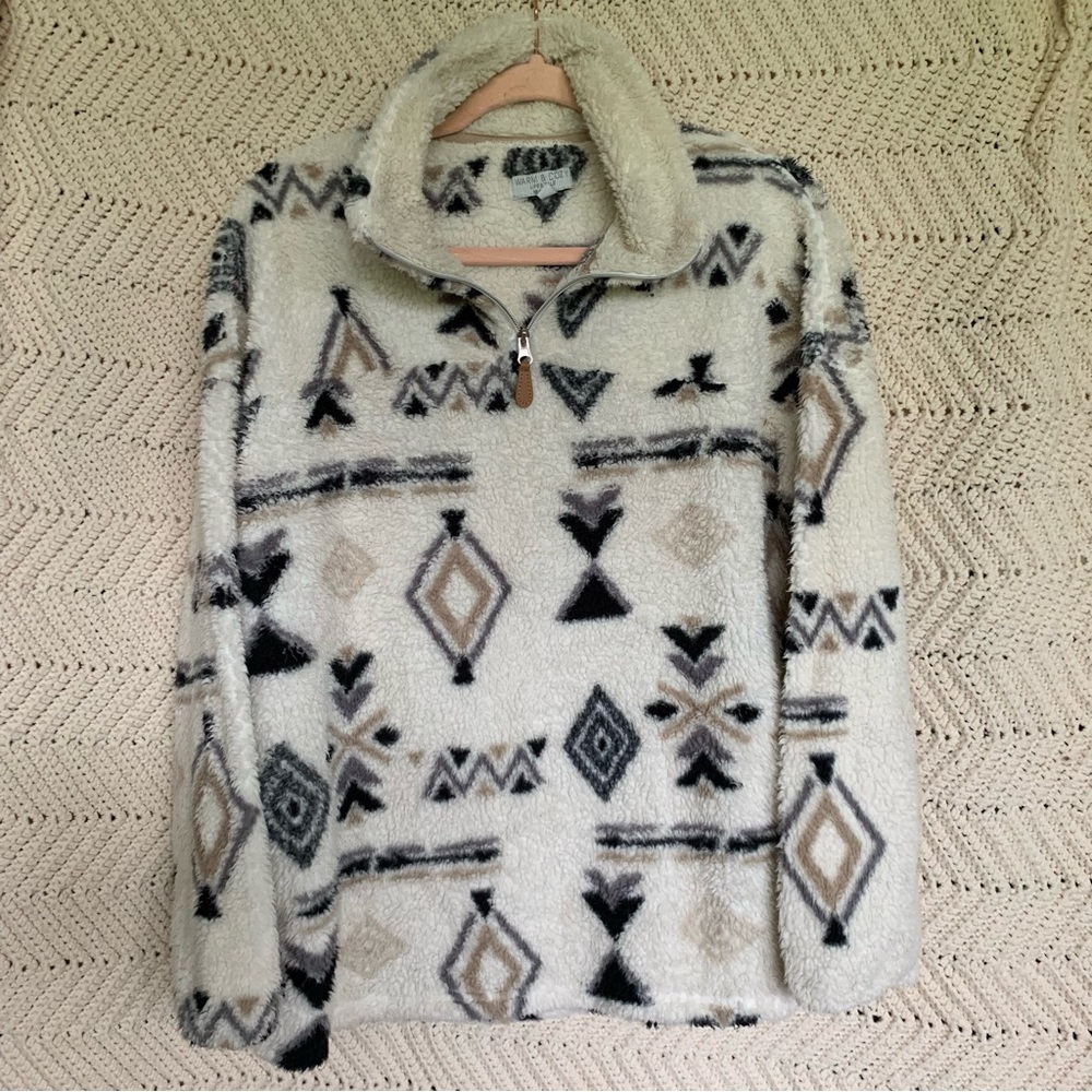 Sherpa pullover